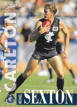 1996 Select AFL #258 Michael Sexton Front